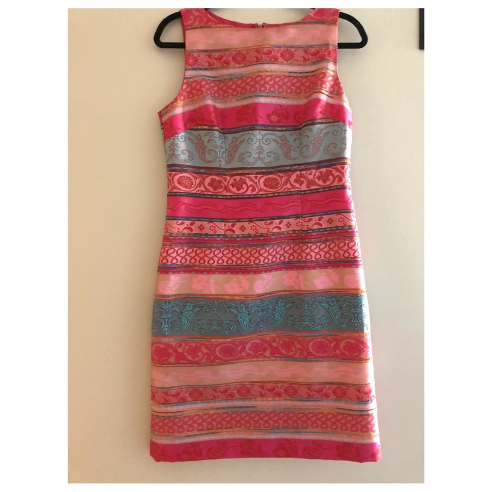 Chetta B silk intricate dress